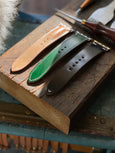 Shell Cordovan Side Stitch Watch Strap (Tapered)