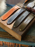 Shell Cordovan Side Stitch Watch Strap (Tapered)